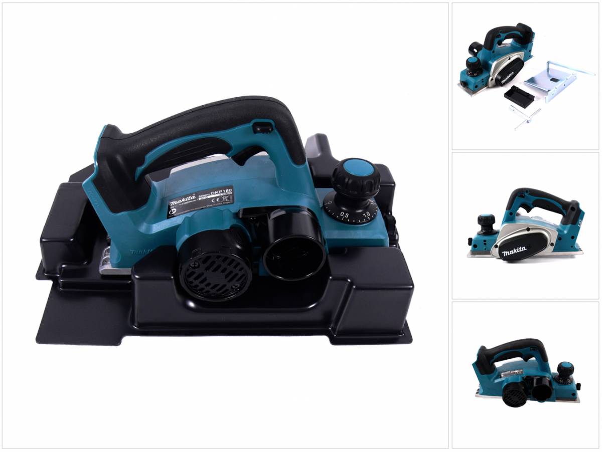 Makita DKP 180 ZE 18V Li-ion Akku Hobel mit Einlage für Makpac
