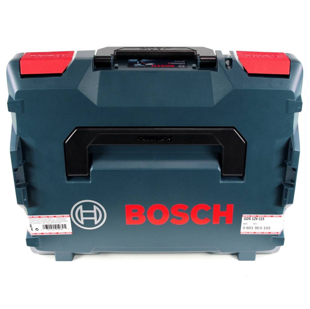 Bosch GDS 12V-115 Professional Akku Drehschlagschrauber 12 V 115 Nm 3/8" Brushless + 1x Akku 3,0 Ah + L-Boxx - ohne Ladegerät