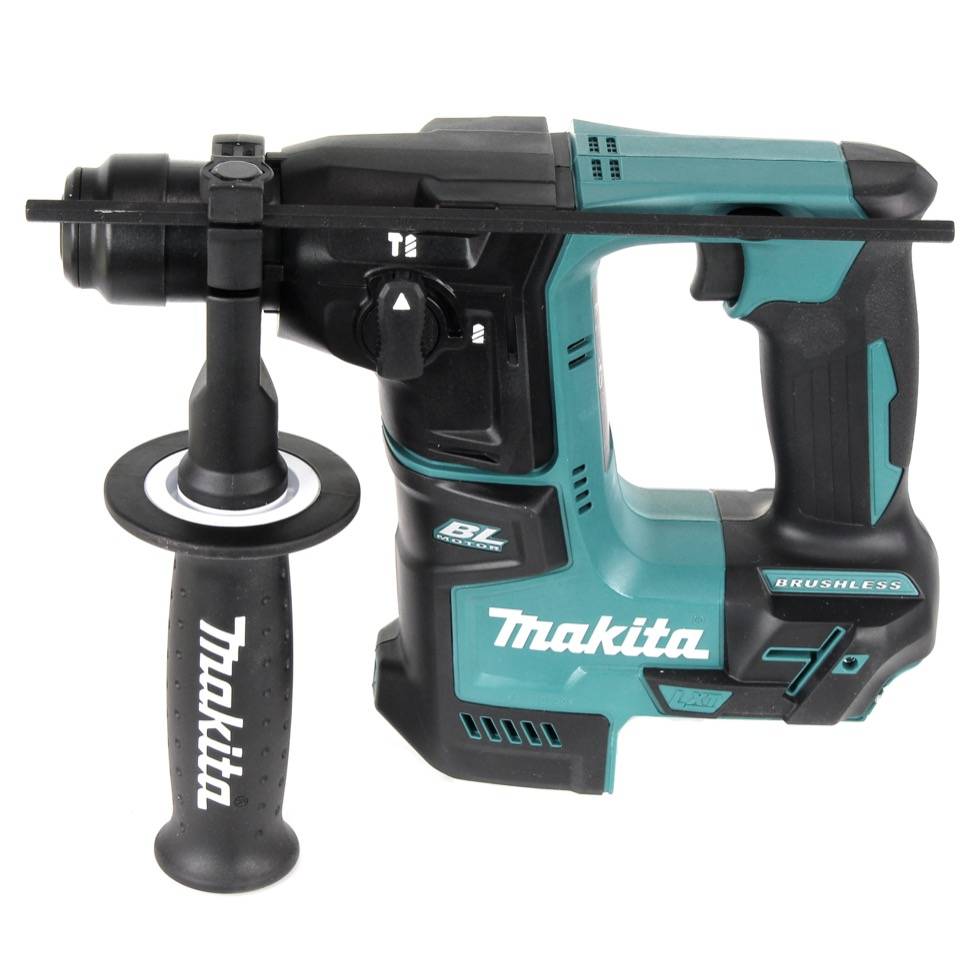Makita DHR 171 A1J Akku Bohrhammer 18 V 1,20 J SDS Plus Brushless + 1x Akku 2,0 Ah + Makpac - ohne Ladegerät