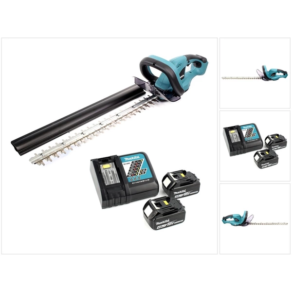 Makita DUH 523 Akku Heckenschere 18V 52cm mit 2x 4,0Ah Akku und Ladegerät Makita DUH 523 Akku Heckenschere 18V 52cm mit 2x 4,0Ah Akku und Ladegerät