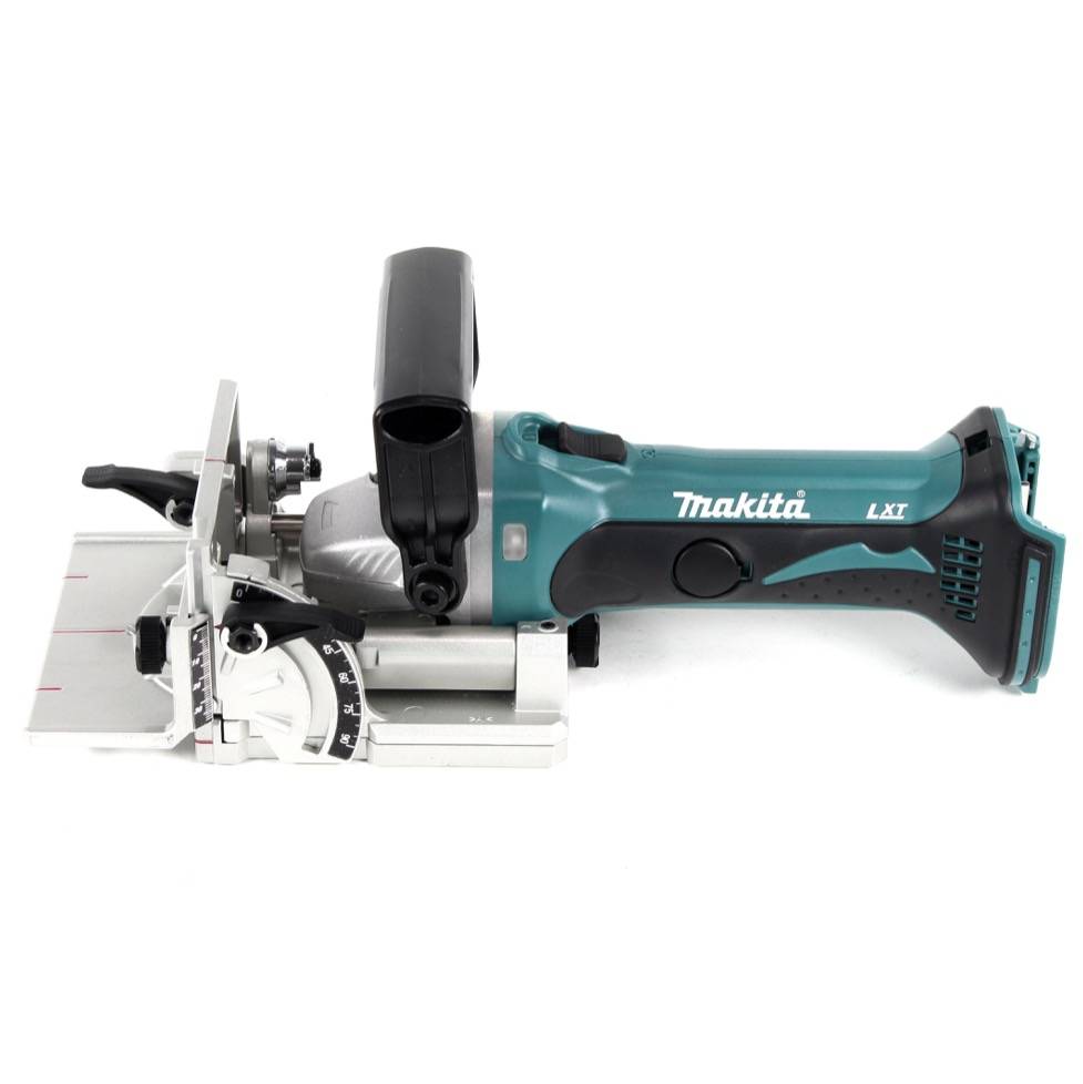 Makita DPJ 180 RM1J 18 V Li-Ion Akku Nutfräse im Makpac + 1 x 4,0 Ah Akku + Ladegerät