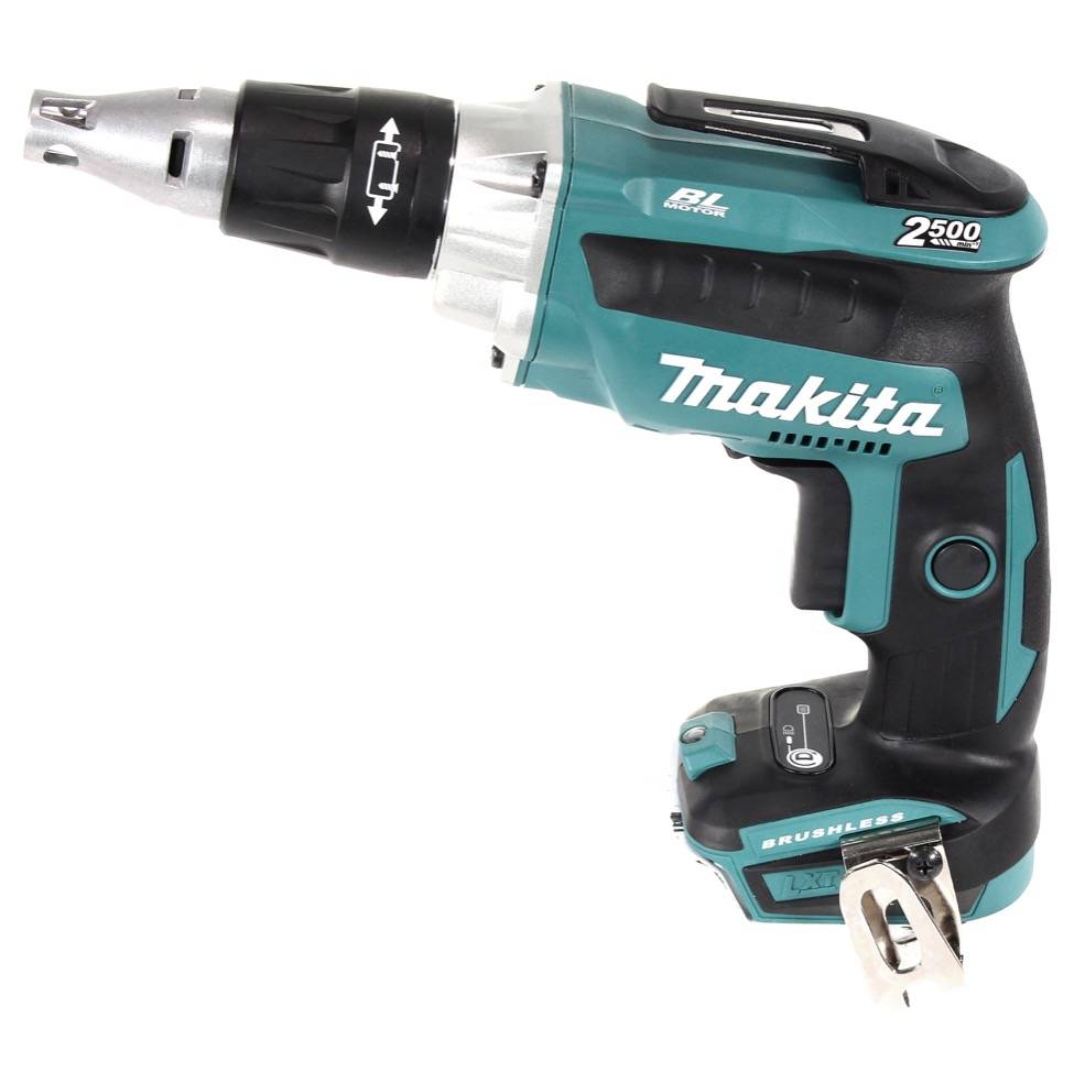Makita DFS 250 M1J Akku Trockenbauschrauber 18 V Brushless + 1x Akku 4,0 Ah + Makpac - ohne Ladegerät