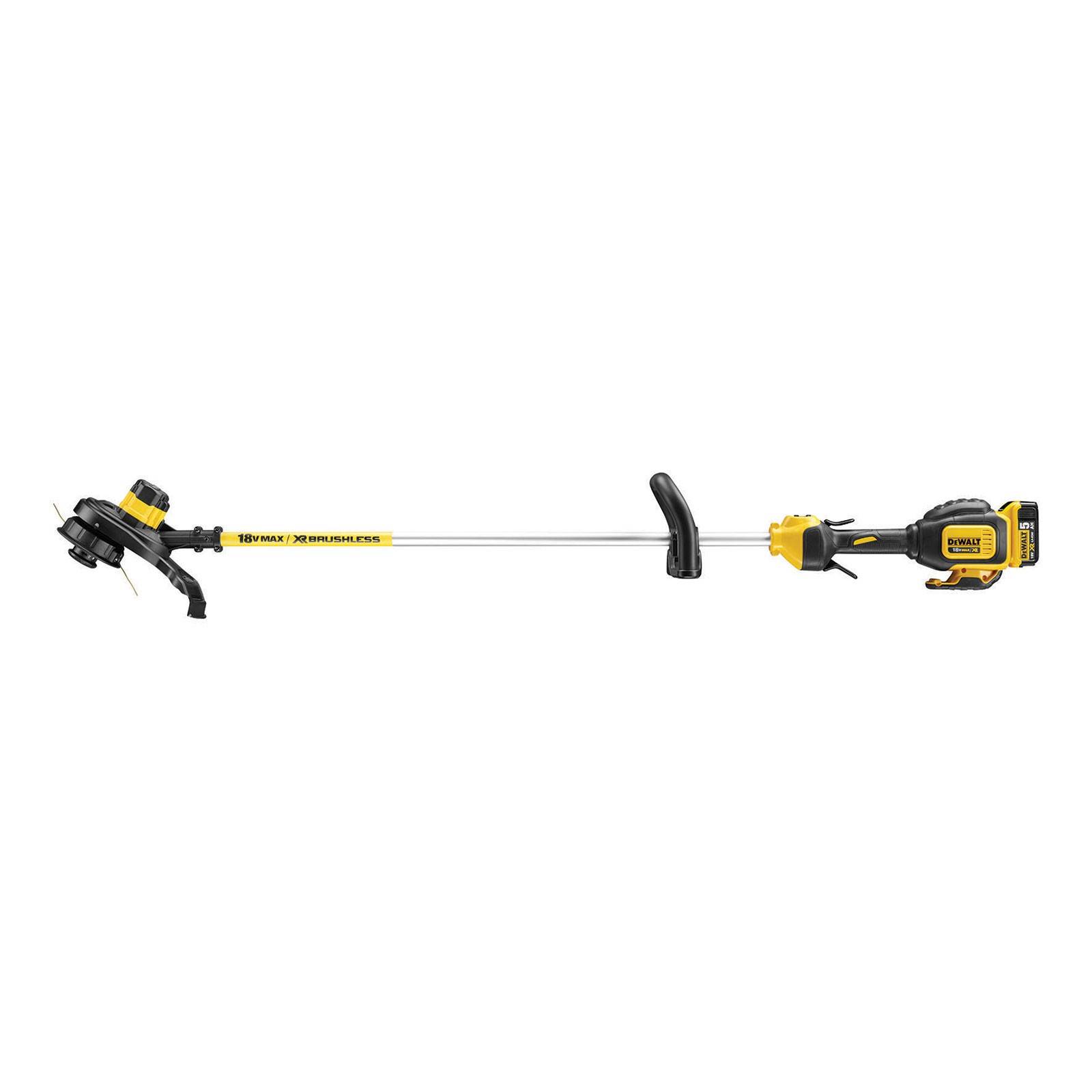 DeWALT DCM561P1-QW Akku-Rasentrimmer 18 V inkl. Li-Ion Akku 5 Ah bürstenlos
