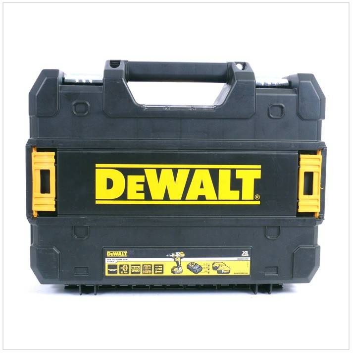DeWalt Werkzeug Koffer TStak für DeWalt Akkuschrauber 18 V für 1,5 / 2,0 Ah Akkus
