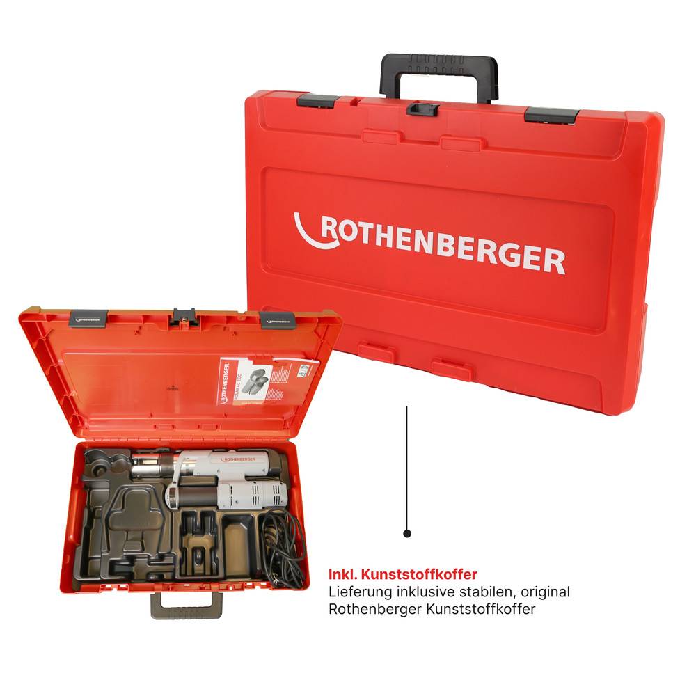 ROTHENBERGER Romax AC ECO - Presswerkzeug / Presszange mit autom. Rücklauf