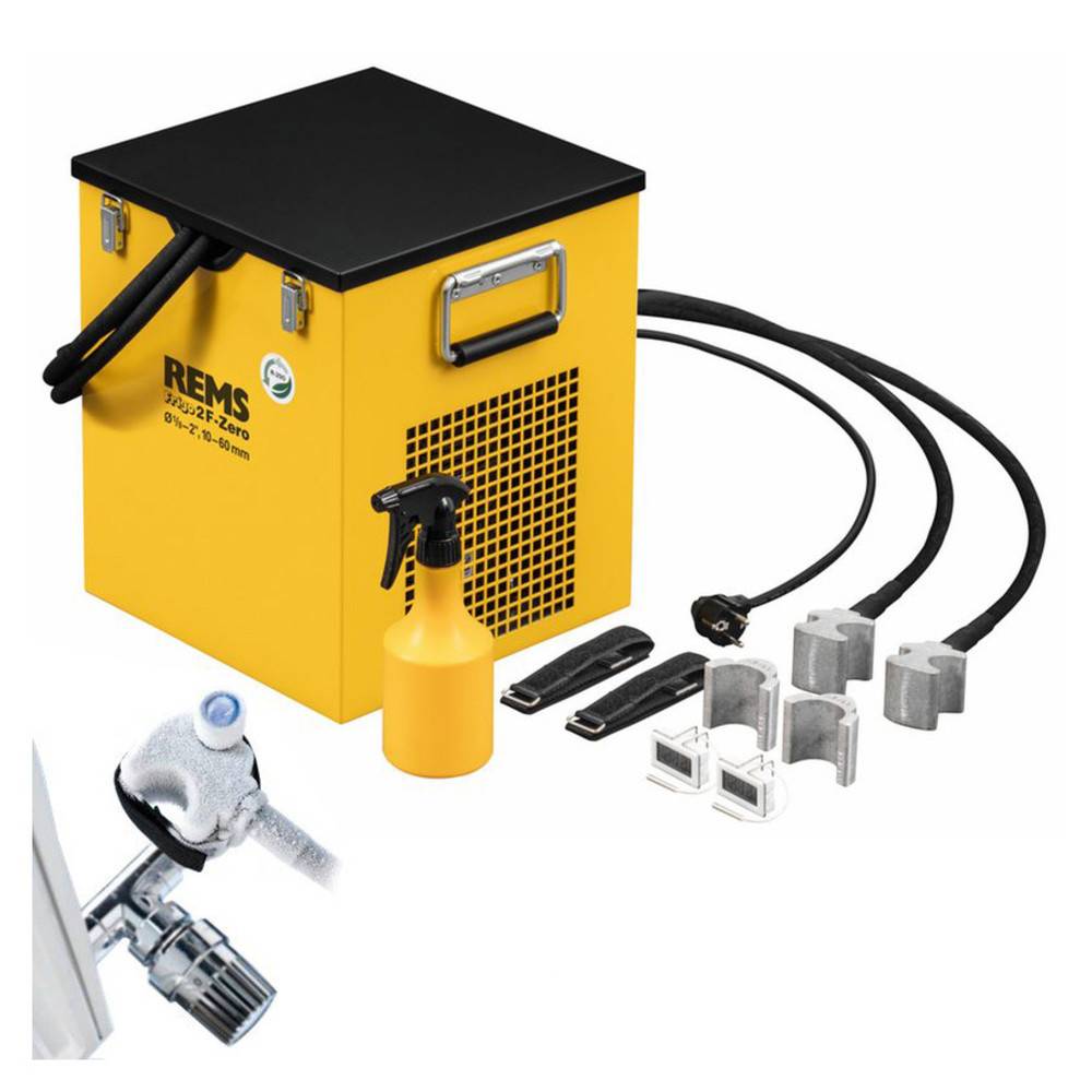 Rems Einfriergerät / Rohreinfriergerät Frigo 2F-Zero + LCD-Digital-Thermometer