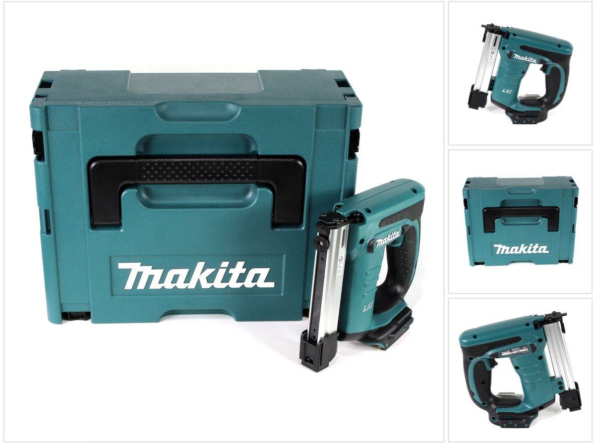 Makita DST 221 ZJ 18 V Li-ion Akku Tacker im Makpac - ohne Akku, ohne Ladegerät