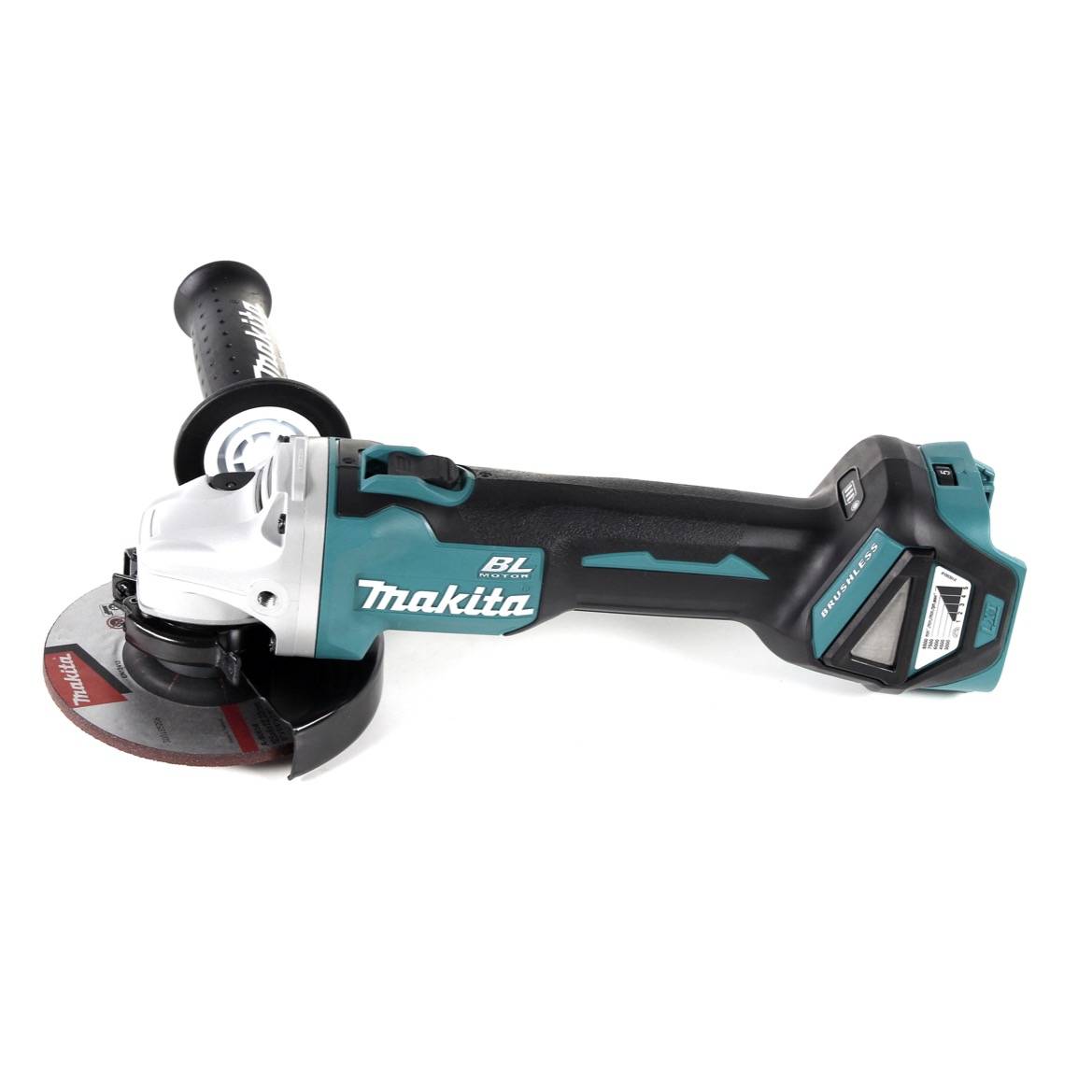 Makita DGA 511 RT1J Akku Winkelschleifer 18V 125mm Brushless + 1x Akku 5,0Ah + Ladegerät + Makpac
