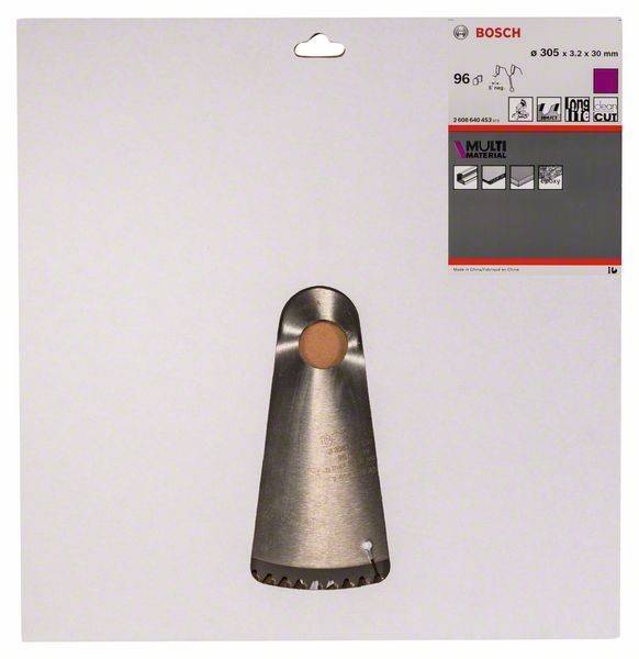 Bosch Power Tools Kreissägeblatt Multi 2608640453