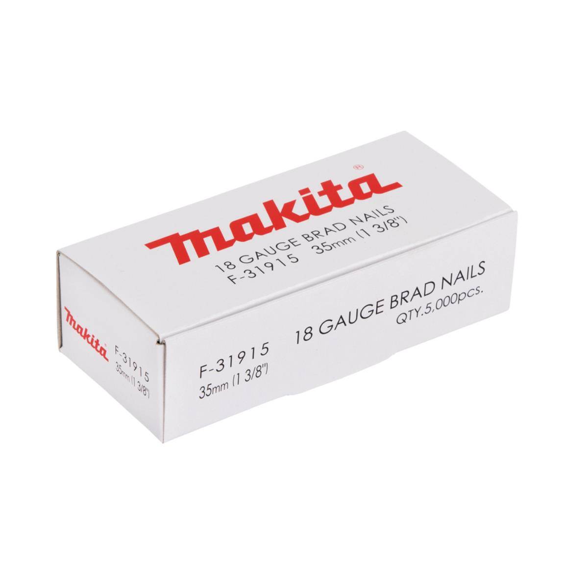 Makita Stauchkopfnägel 35 mm, 5.000 Stk. 18 GA • 35 mm • 5.000 Stk.