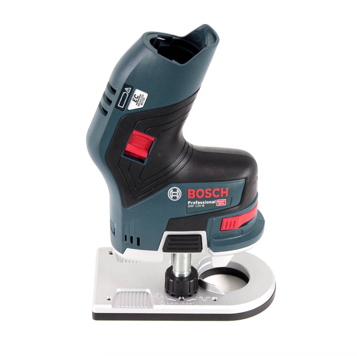 Bosch GKF 12V-8 Professional Akku Kantenfräse 12 V + 1x Akku 3,0 Ah + L-Boxx - ohne Ladegerät