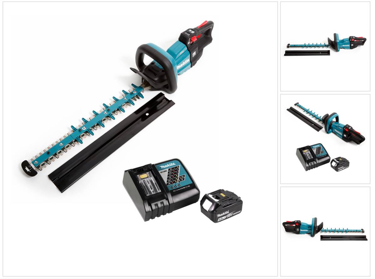 Makita DUH 502 RM1 Akku Heckenschere 18V 50cm + 1x Akku 4,0 Ah + Ladegerät