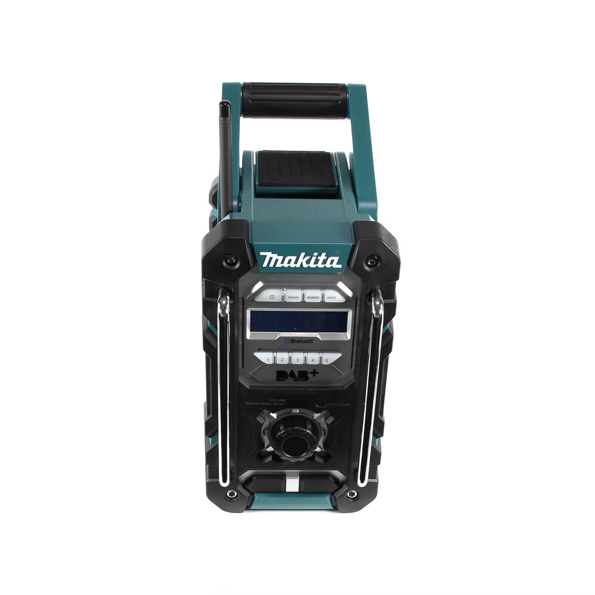 Makita DMR 112 RM Akku Baustellen Radio 7,2 - 18V Bluetooth DAB+ + 2x 4,0Ah Akku + Ladegerät