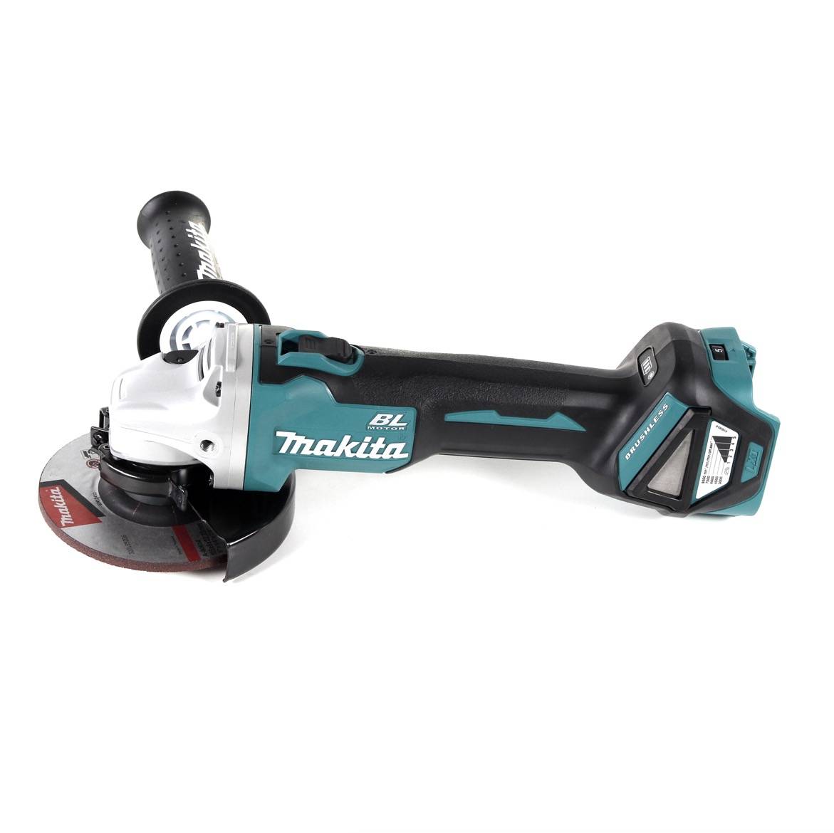 Makita DGA 511 T1J Akku Winkelschleifer 18V 125mm Brushless + 1x Akku 5,0Ah + Makpac - ohne Ladegerät
