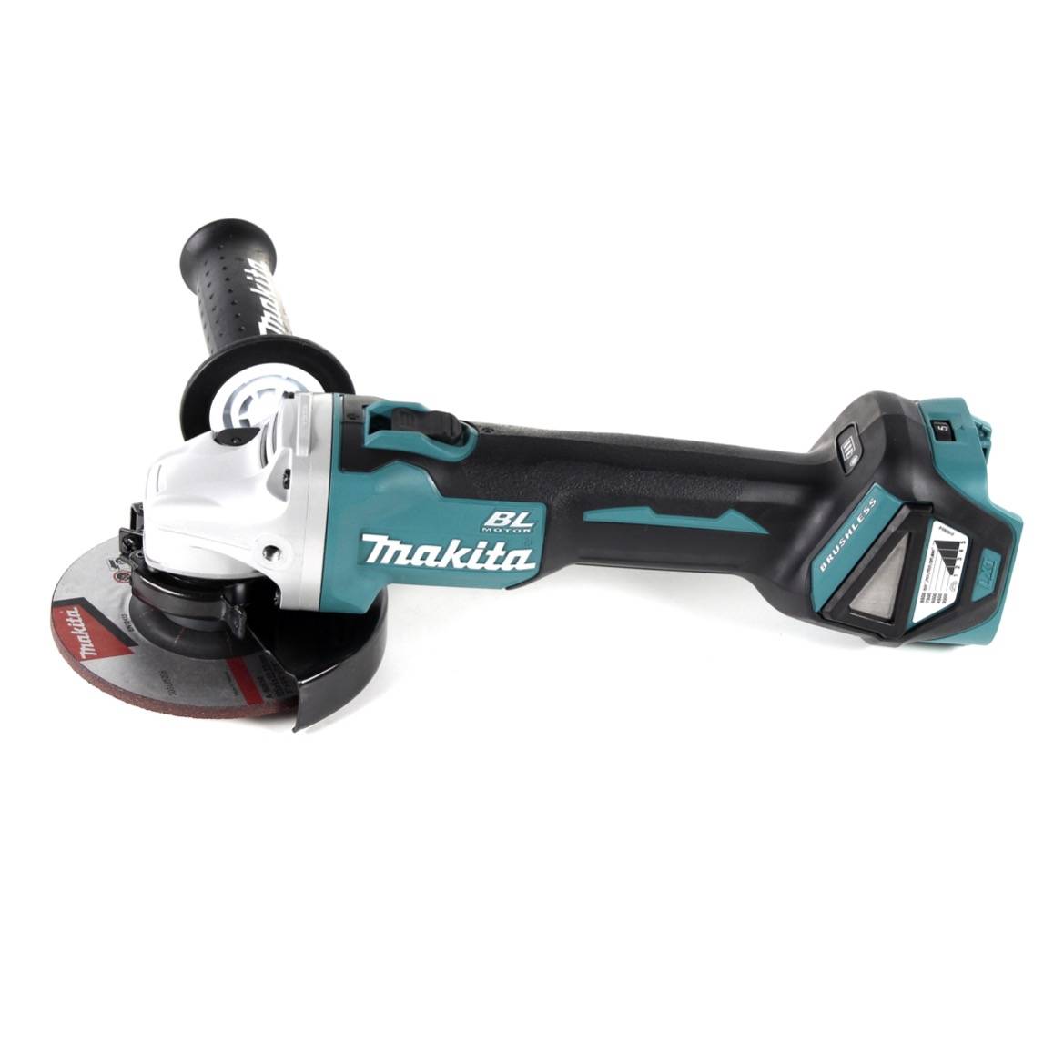 Makita DGA 511 ZJ Akku Winkelschleifer 18V 125mm Brushless Solo + Makpac - ohne Akku, ohne Ladegerät