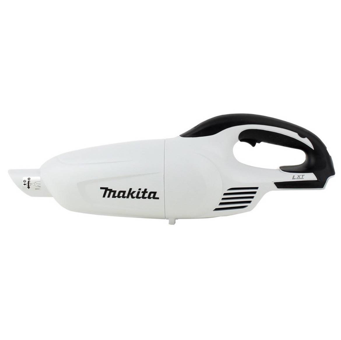 Makita DCL 180 RG1 W Akku Staubsauger 18 V Weiß + 1x Akku 6,0 Ah + Ladegerät