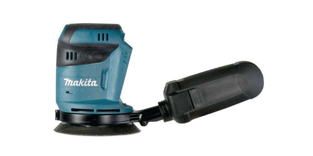 makita Akku-Exzenterschleifer DBO 180 Y1J 18 V 1,5 Ah 125 mm 7000