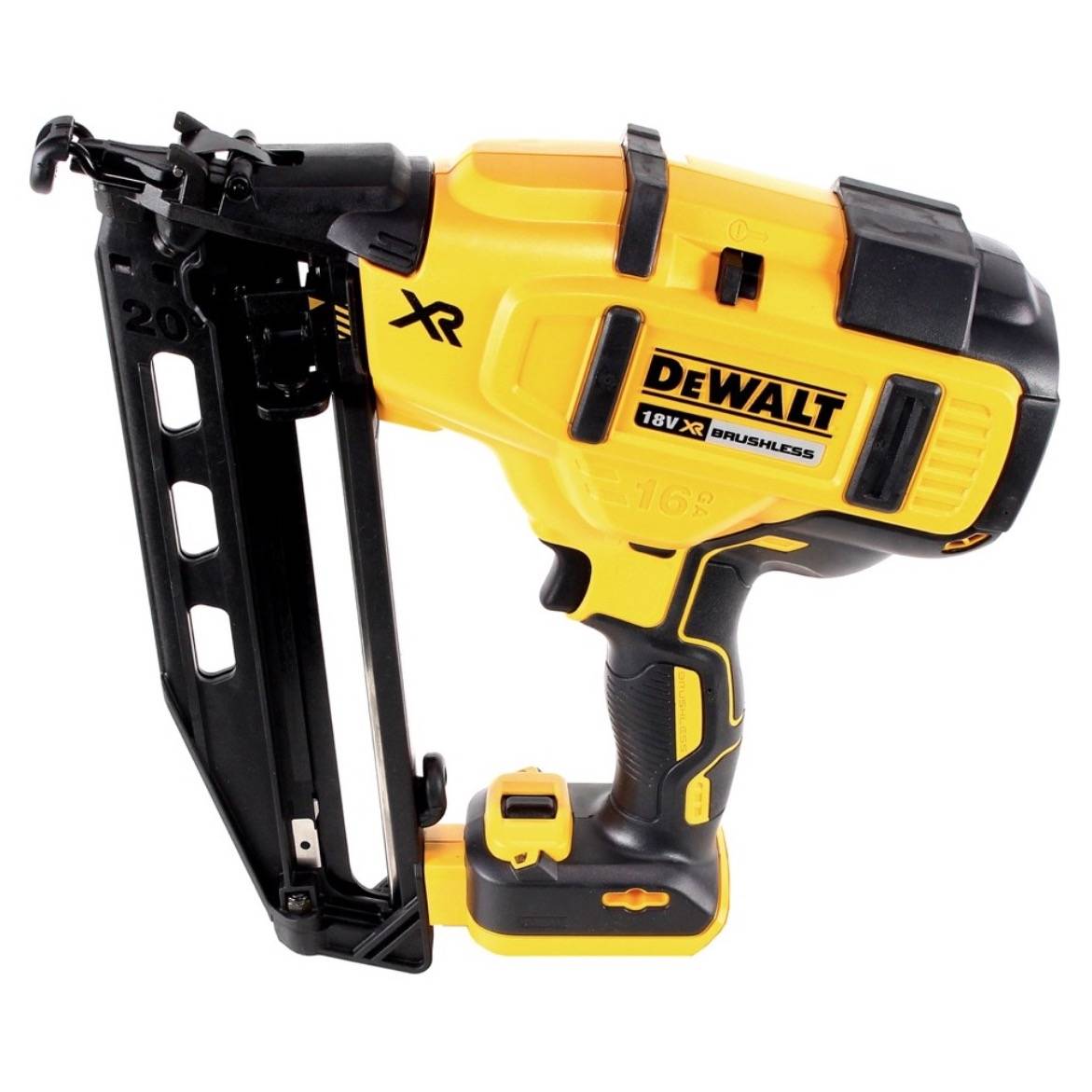 DeWalt DCN 660 D1 Akku Nagler 18V 32 - 63mm Brushless + 1x Akku 2,0Ah + Ladegerät + Koffer