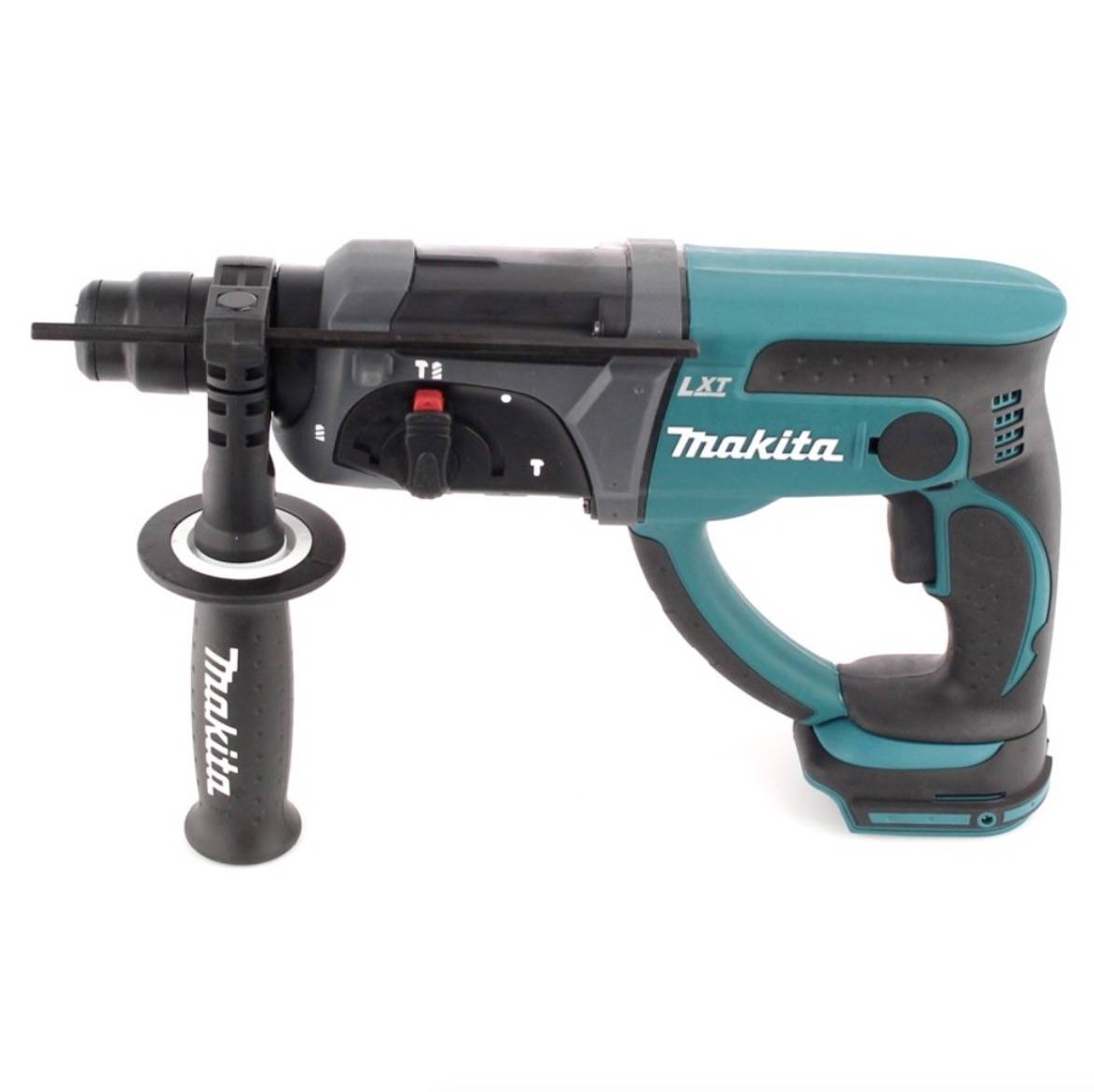 Makita DHR 241 RTJ Akku Bohrhammer 18 V Li-Ion mit SDS-Plus Aufnahme im Makpac + 2x BL 1850 B 5,0 Ah Akku + DC 18 RC Schnellladegerät + Makita