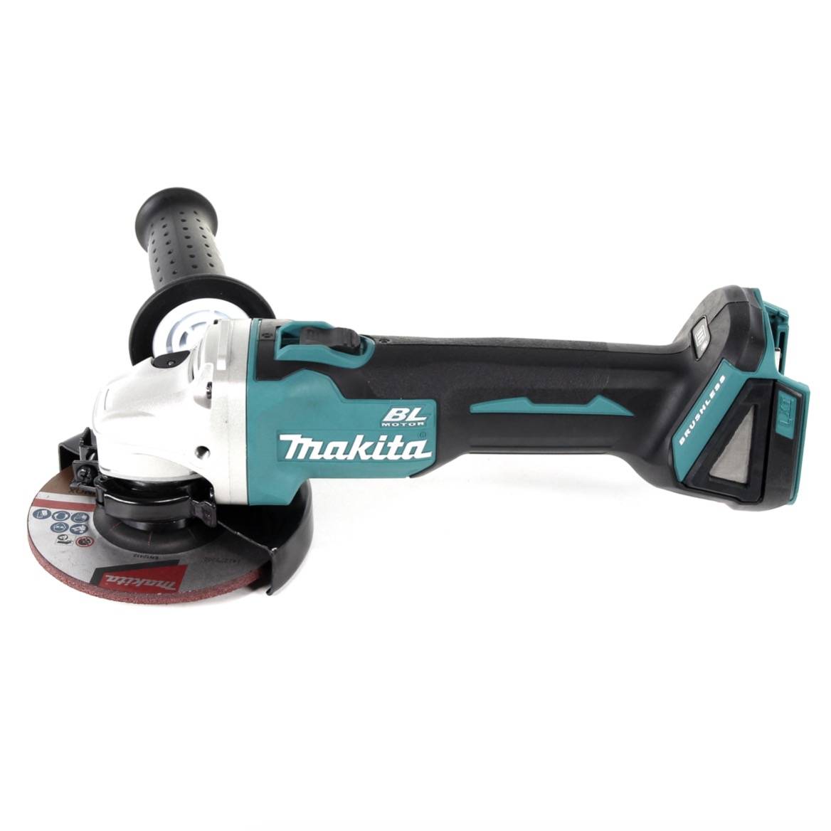 Makita DGA 504 RFJ Akku Winkelschleifer 18V 125mm Brushless + 2x Akku 3,0Ah + Ladegerät + Makpac