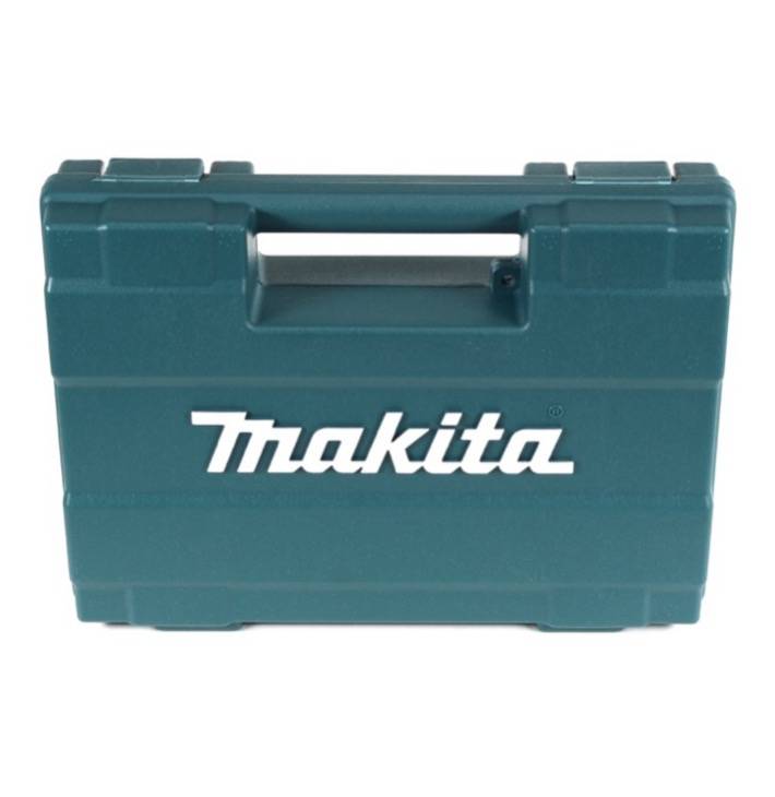 Makita DHP 458 RTJ Akku Schlagbohrschrauber 18V 91Nm im Makpac + 2x 5,0 Ah Akku + Ladegerät + Makita Bit & Bohrer-Set 100-teilig