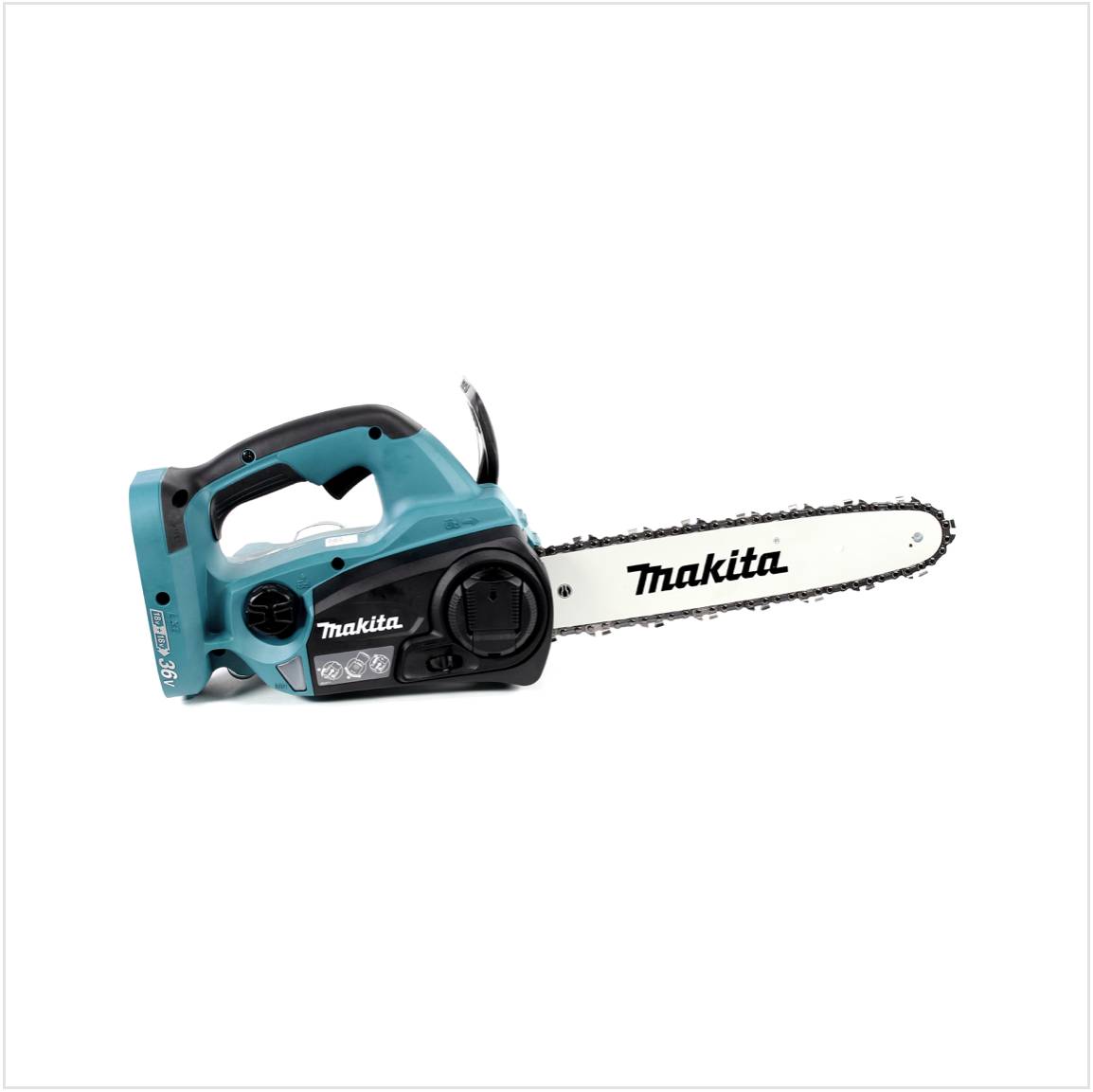 Makita DUC 302 T2 Akku Kettensäge 36V 30cm + 2x Akkus 5,0Ah - ohne Ladegerät