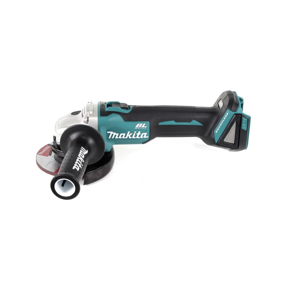 Makita DGA 504 ZJ Akku Winkelschleifer 18V 125mm Brushless Solo + Makpac - ohne Akku, ohne Ladegerät