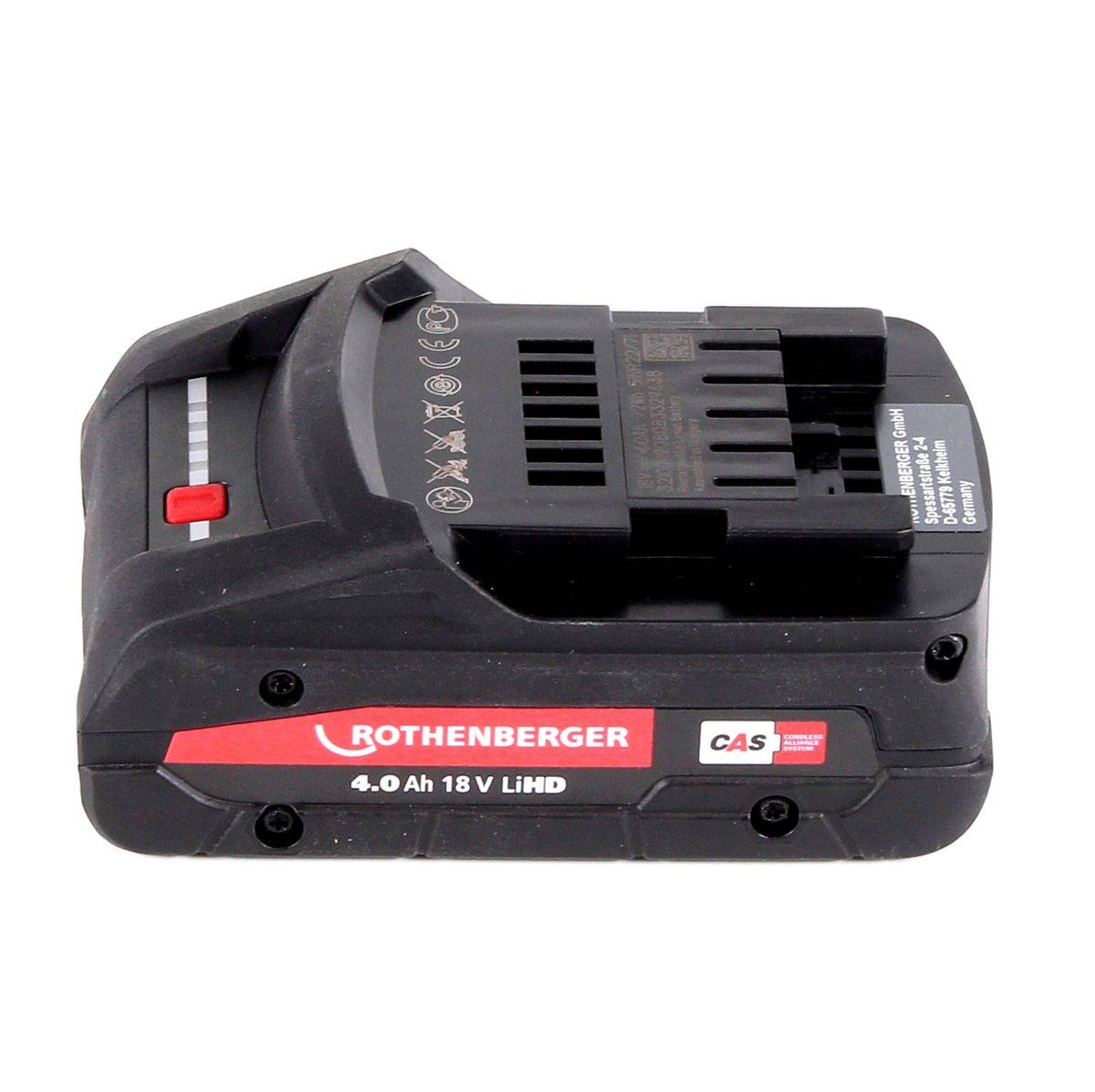 Rothenberger ROMAX 4000 Akku Pressmaschine 18V + 2x Akku 4,0Ah + Ladegerät + Koffer