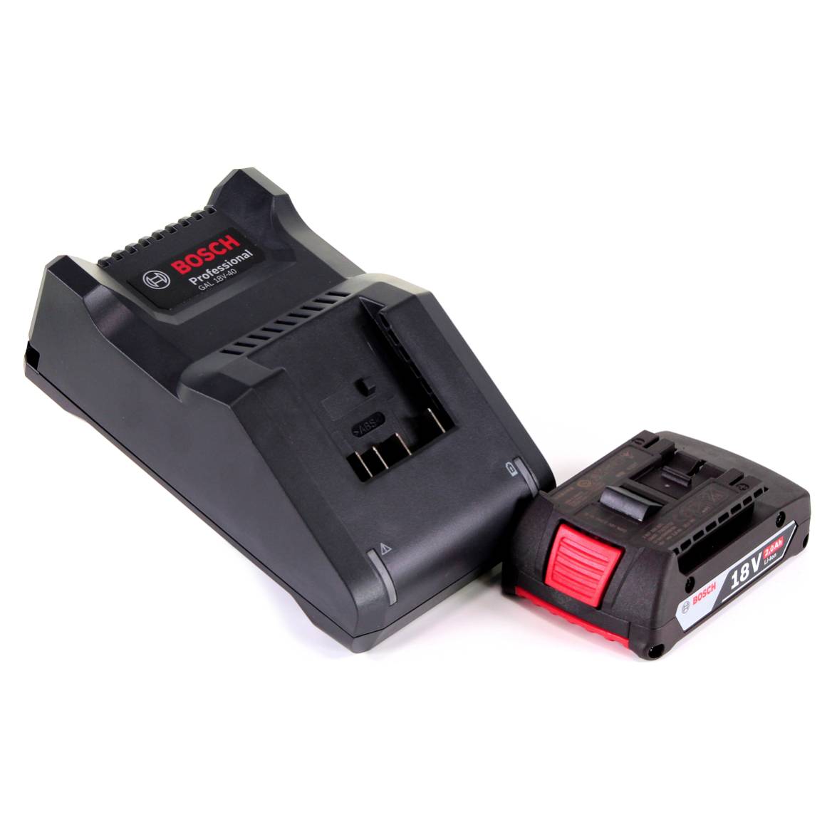 Bosch Starter Set 18V mit 1x GBA Akku 2,0Ah + GAL 18V-40 Ladegerät