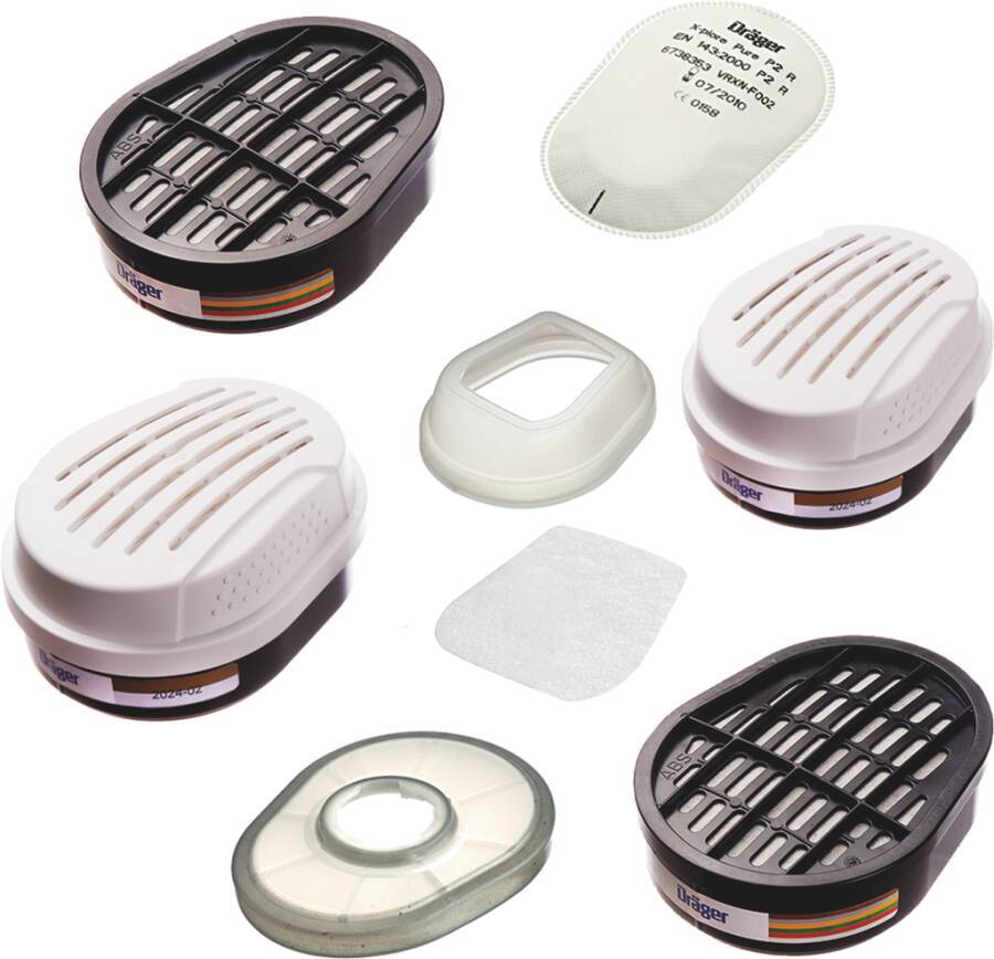 Partikelfilter X-plore® Bajonett 6738353 Bezeichnung Pure P2 R Schutz gegen Partikel passend zu Zweifiltermasken X-pl