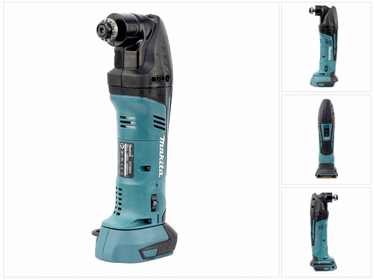 Makita BTM 50 18V Li-ion Akku Multifunktion Werkzeug Solo - nur das Gerät ohne Zubehör, ohne Akku ohne Lader ohne Koffer