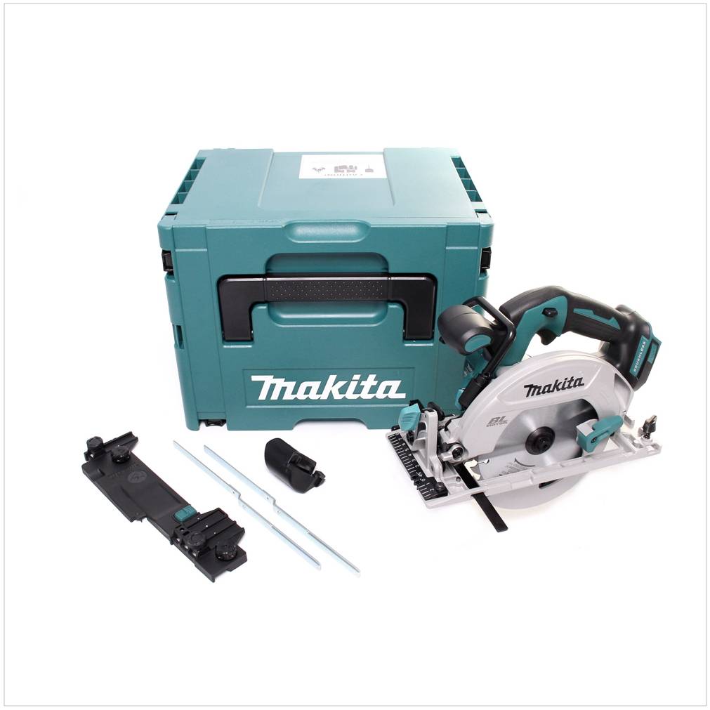 Makita DHS 680 ZJ Akku Handkreissäge 18 V 165 mm Brushless + Adapter + Makpac - ohne Akku, ohne Ladegerät
