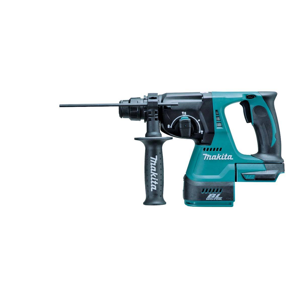 Makita DHR242Z, Schwarz, Blau, 2,4 cm, 1,3 cm, 2,7 cm, Akku, 18 V