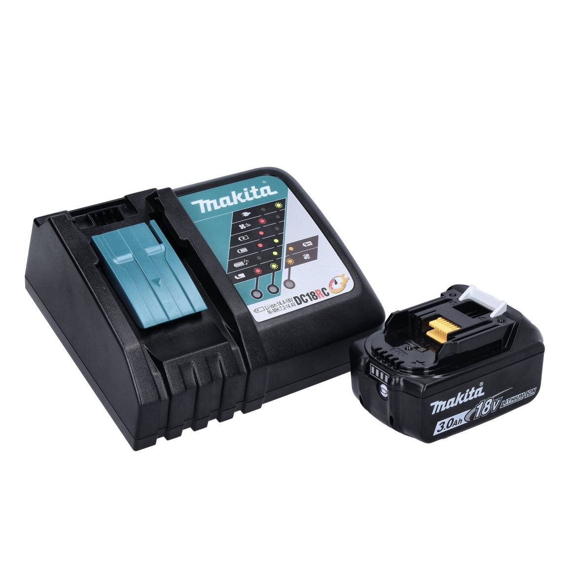 Makita DTD 152 RF1J Akku Schlagschrauber 1/4" 18V 165 Nm + 1x Akku 3,0Ah + Ladegerät im Makpac