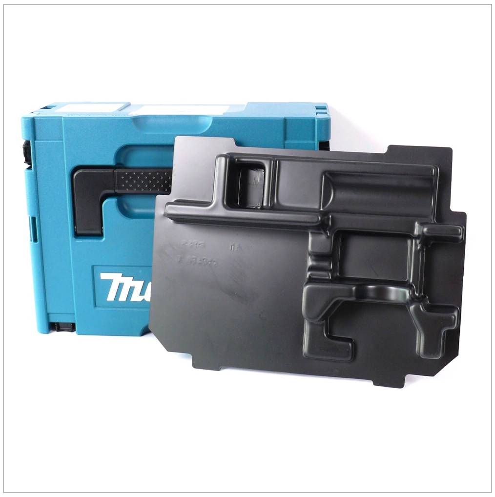 Makita MAKPAC 2 Systemkoffer - mit Einlage für BTD / DTD 129 / 146 und BTW 250 / 251