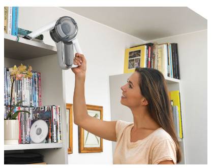 Black+Decker Lithium Dustbuster Pivot PV1820L – Akku-Handstaubsauger mit Multi-Positions-Saugvorrichtung 18V