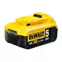 DeWALT DCB184 Ersatz-Akku 18,0 Volt / 5,0 Ah XR Li-Io - robust & leicht DeWALT DCB184 Ersatz-Akku 18,0 Volt / 5,0 Ah XR Li-Io - robust & leicht