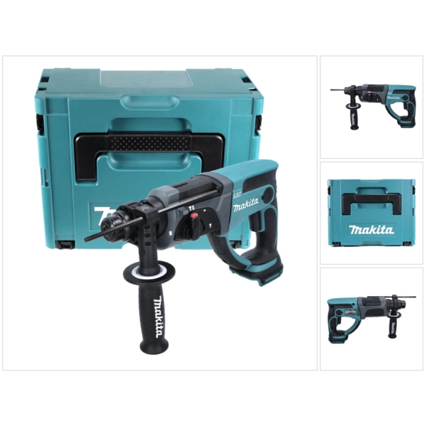 Makita DHR 202 ZJ Akku Kombihammer 18 V 2,0 J SDS Plus + Makpac - ohne Akku, ohne Ladegerät Makita DHR 202 ZJ Akku Kombihammer 18 V 2,0 J SDS Plus + Makpac - ohne Akku, ohne Ladegerät