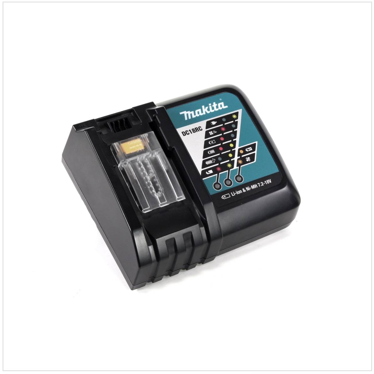 Makita Power Source Kit 18V mit 2x BL1830B Akku 3,0Ah + DC18RC Ladegerät ( 196693-0 ) + Makpac