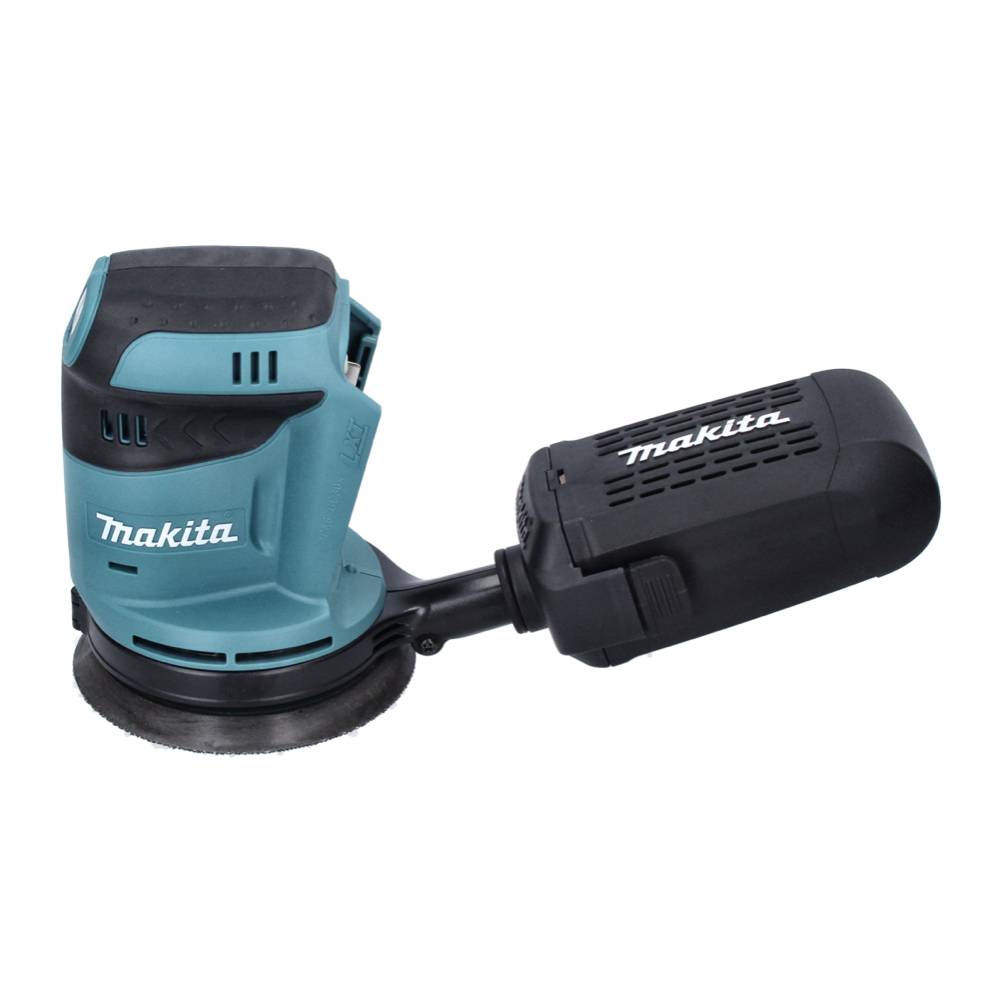 Makita DBO 180 RTJ Akku Exzenterschleifer 18 V 125 mm + 2x Akku 5,0 Ah + Ladegerät + Makpac