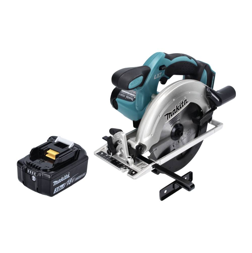 Makita DSS 611 F1 Akku Handkreissäge 18 V 165 mm + 1x Akku 3,0 Ah - ohne Ladegerät