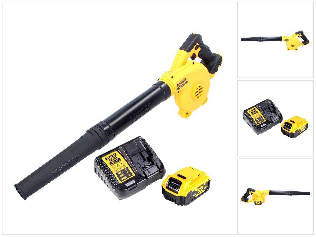 DeWalt DCV 100 P1 Akku Gebläse / Laubbläser 18 V + 1x Akku 5,0 Ah + Ladegerät
