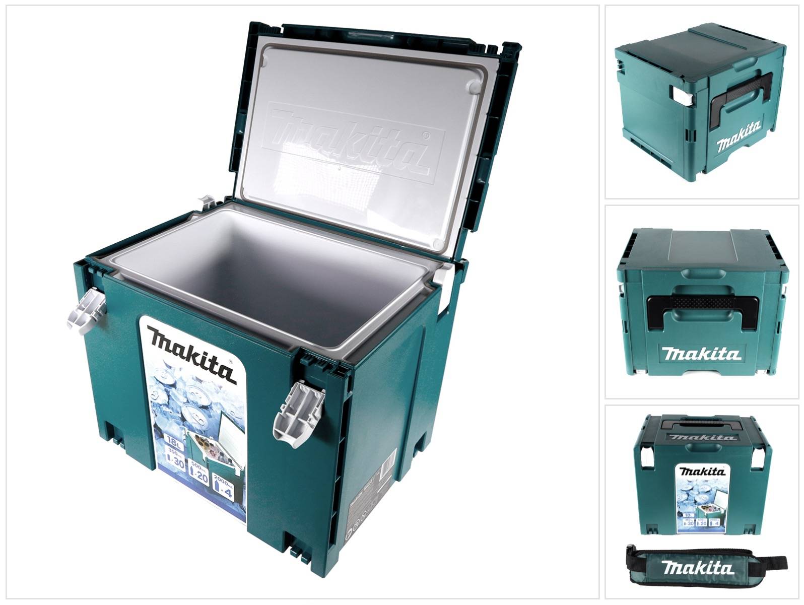 Makita Makpac 4 - Isolierbehälter - 18 L - 395x295x320 mm