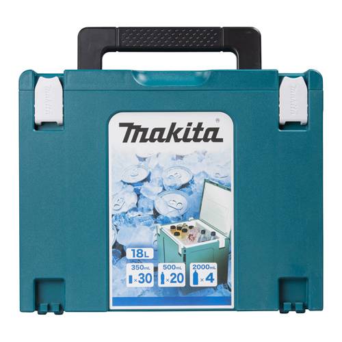 MAKITA 198253-4 - Transportkoffer MAKPAC (Größe 4 | isoliert | Volumen: 18,0L | inkl. Schultergurt)