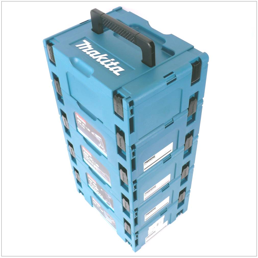 Makita Makpac 2 Transportbox Systemkoffer 5er Set