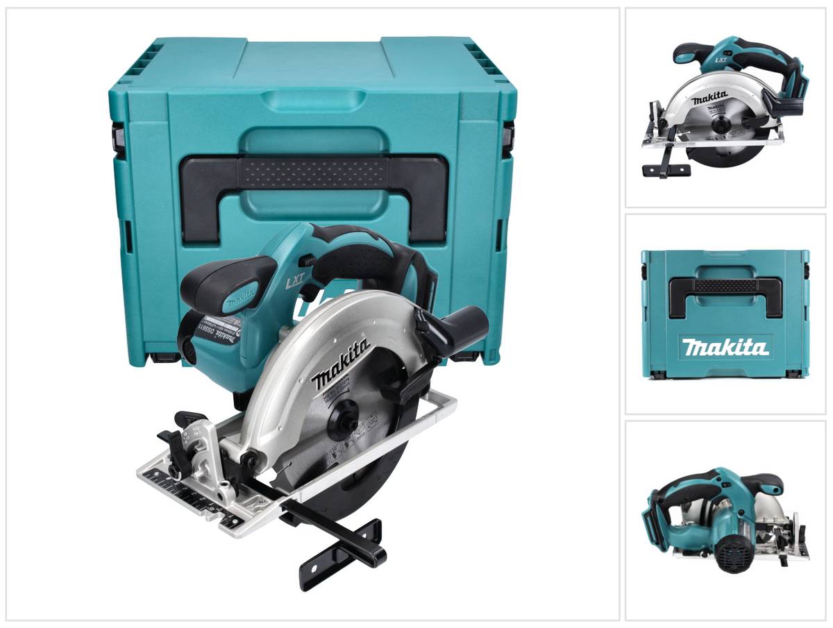 Makita DSS 611 ZJ Akku Handkreissäge 18 V 165 mm + Makpac - ohne Akku, ohne Ladegerät