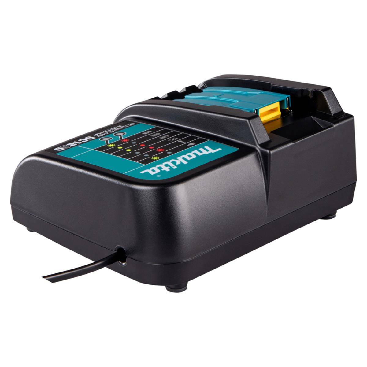 Makita Ladegerät DC18SD, Li-Ionen, 14,4–18 V Li-Ionen • 14,4 V / 18 V • DC18SD