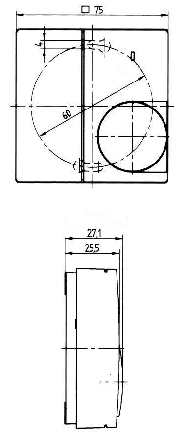 Eberle Controls Raumregler Funksender INSTAT 868-r1H