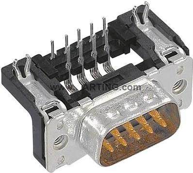 Harting CONN D-SUB PLUG 15POS R/A SOLDER - 9662626811 - 1 Stück