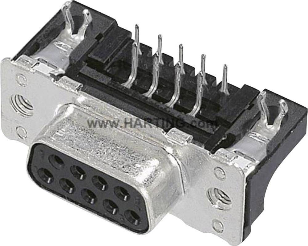Harting CONN D-SUB RCPT 15POS R/A SOLDER - 9662526615 - 1 Stück